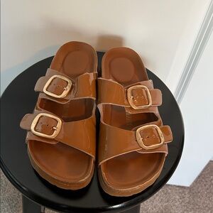 Stylish Tan Women's Sandals size 7.5